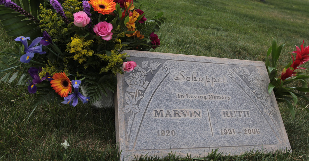 Ruth and Marvin Schappet 1921 - 2006 and 1920 - 2014