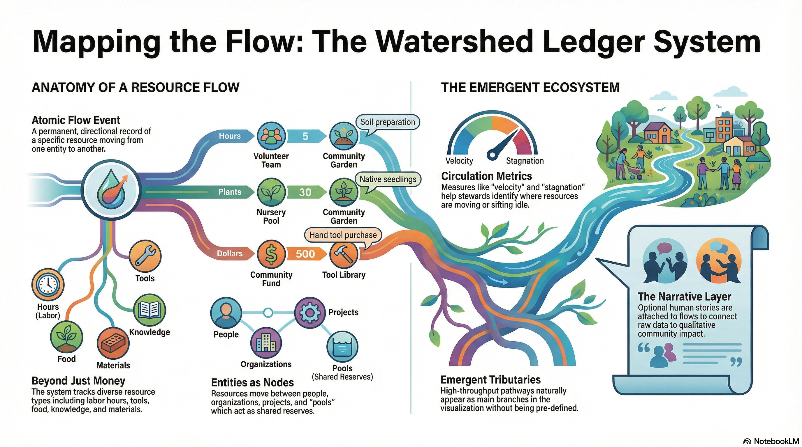 Watershed Ledger System Infographic