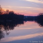 Iowa River Sunset