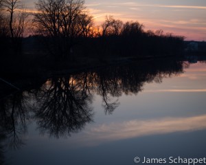 River Sunset